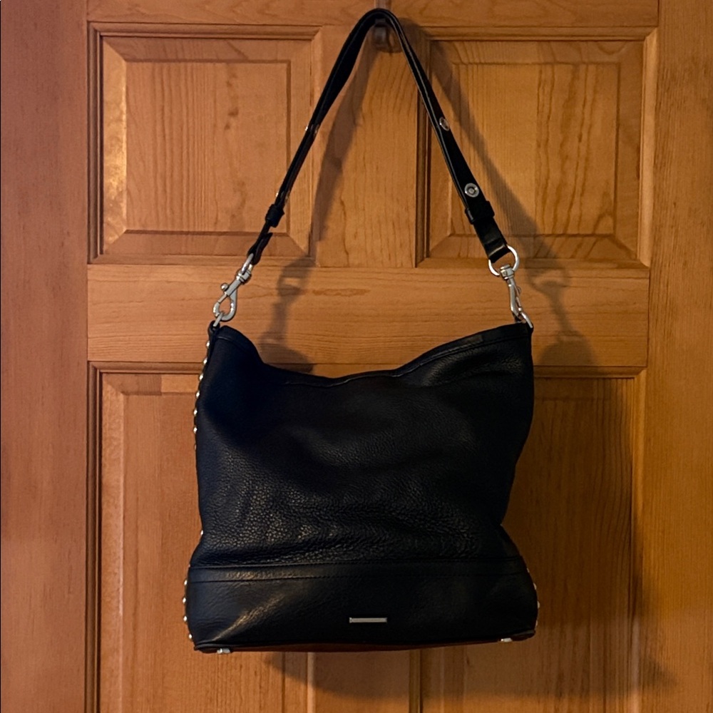 Rebecca Minkoff Black Leather Shoulder Bag